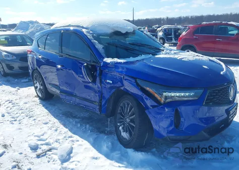 2023 Acura Rdx A-Spec Advance Package z USA, uszkodzony, nr VIN 5J8TC2H84PL000815